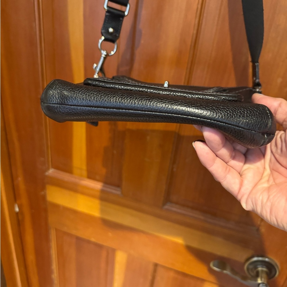 Coach Black Crossbody Bag black leather - Picture 8 of 11